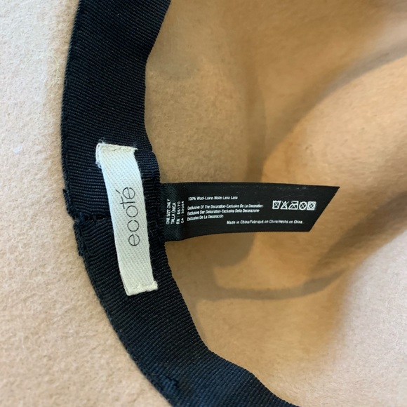 Urban outfitters camel wool boho hat - Picture 3 of 4